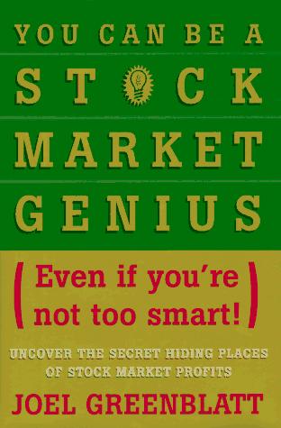 You Can Be a Stock Market Genius cover